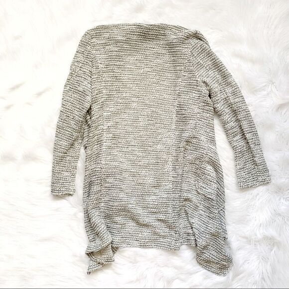 🆕 BAGATELLE Draped Front Woven Knit Cardigan! - Picture 6 of 7